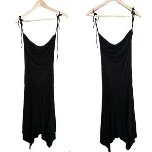 McGinn Tie Shoulder Jersey Dress